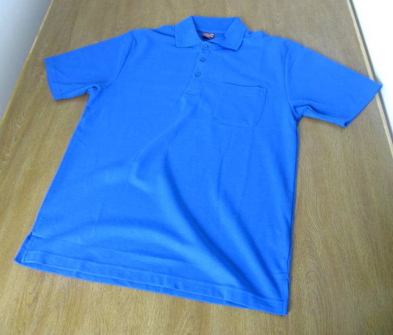 COWBELLMATE ポロシャツ メンズ 春夏 半袖 鹿の子織り ブルー 6003 S M L LL 4L