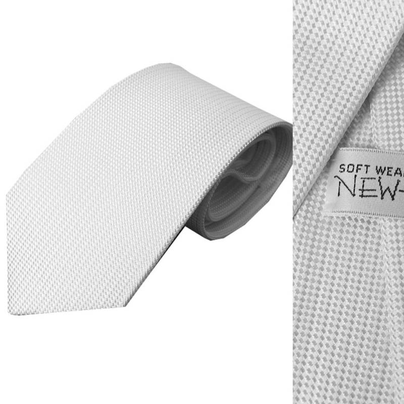 ネクタイ メンズ フォーマル 礼装用 NEW FORMAL シルク100％ シルバーグレー NF12