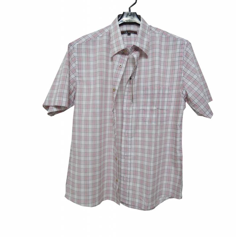 GE-STYLE レギュラーカラー シャツ メンズ 春夏 半袖 8989 M(衿39cm)