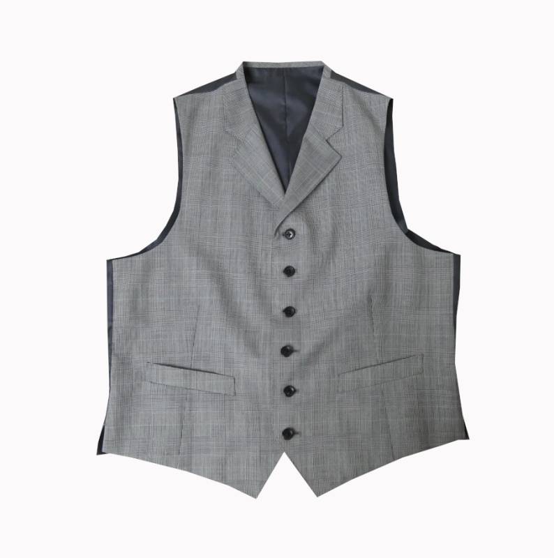 F783 L 50 タリアトーレ Brilla 千鳥柄 ベスト ジレ メンズ F783 L 50 タリアトーレ Brilla 千鳥柄 ベスト ジレ メンズ