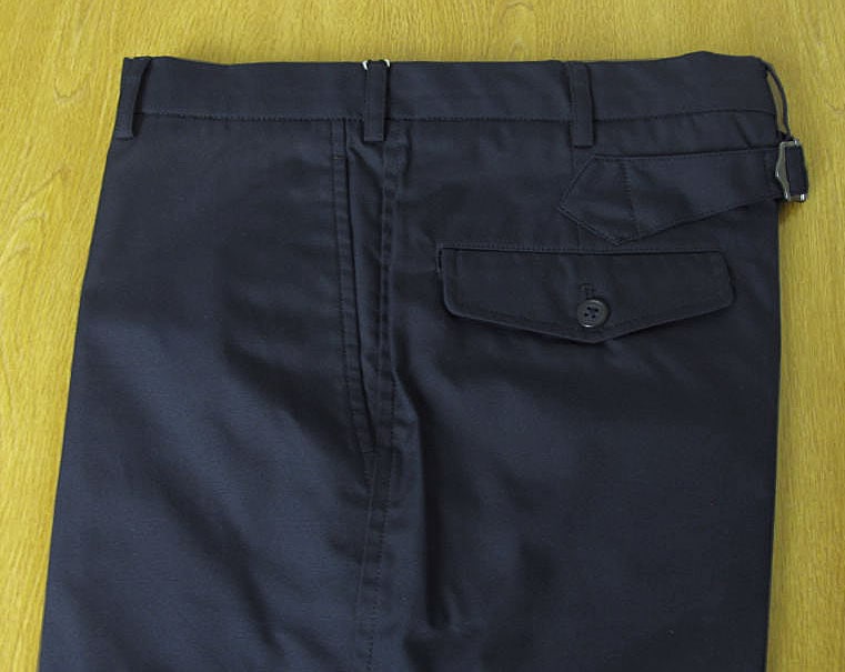 J.PRESS(ジェイプレス) コットンパンツ メンズ 春夏 スラックス 尾錠付き 紺 ネイビー 0802 82cm