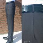 スラックス メンズ 春夏秋 ワンタック パンツ ウール100% 紺無地 オックスフォードクラシック (OXFORD CLASSIC) ネイビー 紺 2688 76cm 78cm 80cm 82cm 8