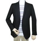 ジャケット メンズ  春夏 麻100% ブラックジャケット 3つボタン オックスフォードクラシック プレミアムライン (OXFORD CLASSIC PremiumLine) 段返り三つボタン ヘリン