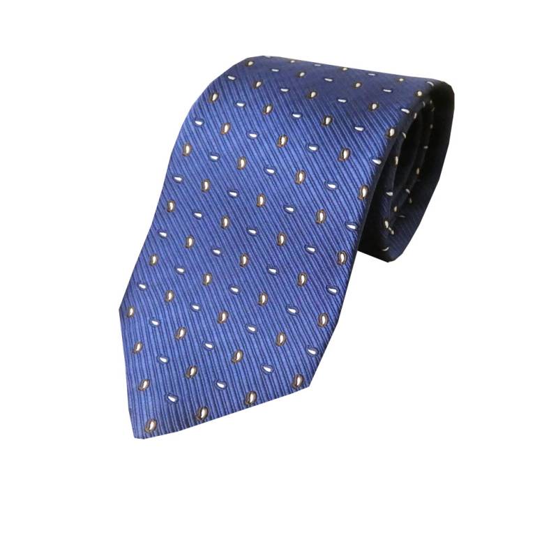 MARKS(マークス) ネクタイ メンズ 絹100％ ミニペイズリー ネイビー mks26