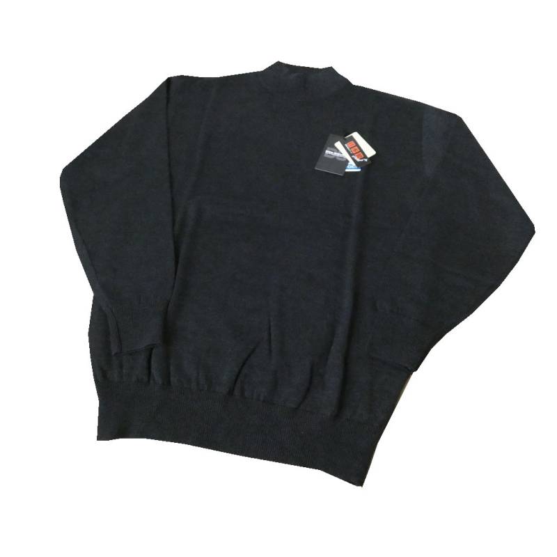 ボンジョバネ(BON GIOVANE) ハイネックセーター チャコールグレー  0514　M L