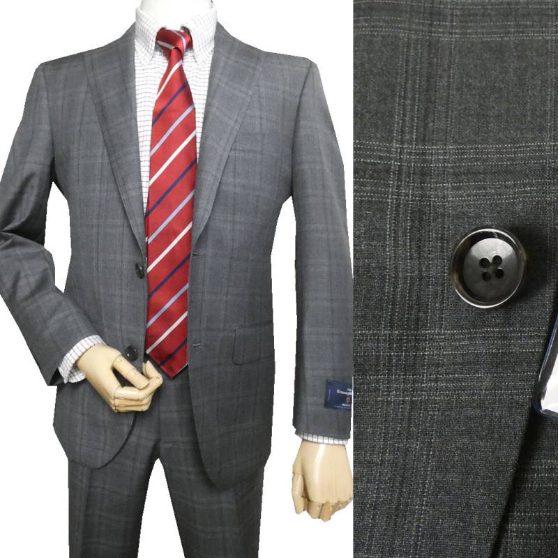 Ermenegildo Zegna ゼニア スーツ チェック柄　LYDIA エルメネジルド ゼニア(Ermenegildo Zegna) スーツ メンズ 春夏秋