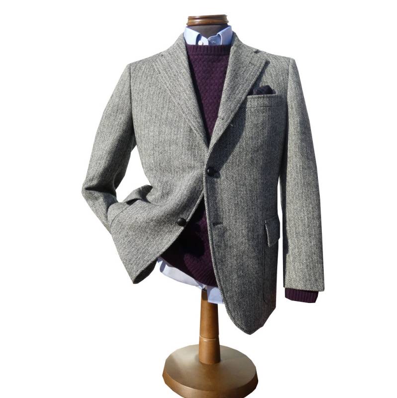 ジェイプレス(J.PRESS) ツイード ジャケット メンズ 秋冬 3つボタン