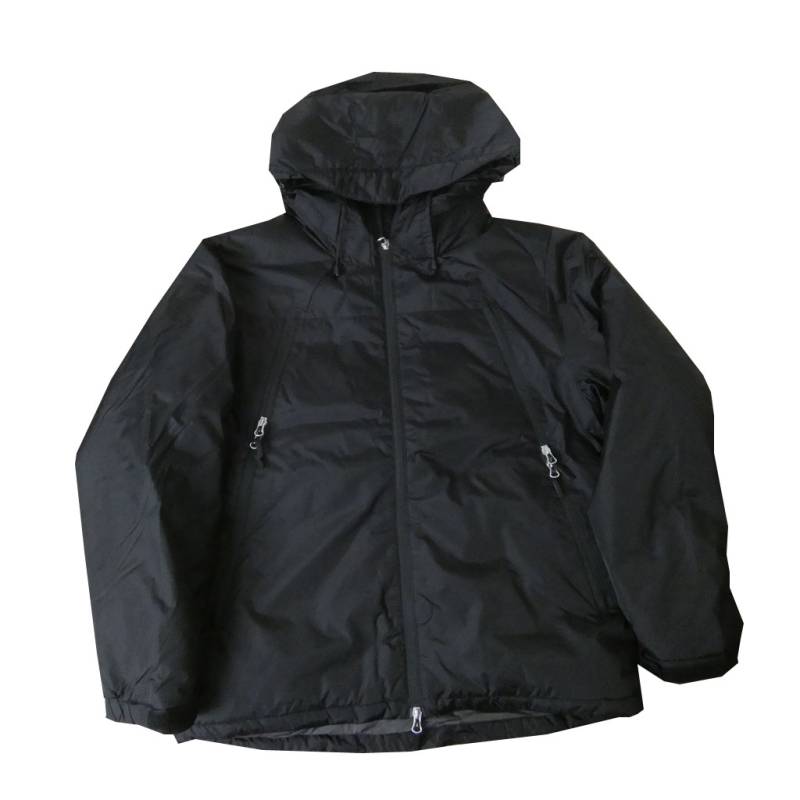 チュウベイ(CHUBEI) 秋冬 メンズ ダウン ハーフコート ジップアップ 黒 ブラック 0820 LLサイズ