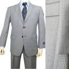 エルメネジルド ゼニア(Ermenegildo Zegna) スーツ メンズ 春夏 シングルスーツ 2つボタン ビジネススーツ グレンチェック オーバーペンチェック 2952 AB5サイズ|ブランドス