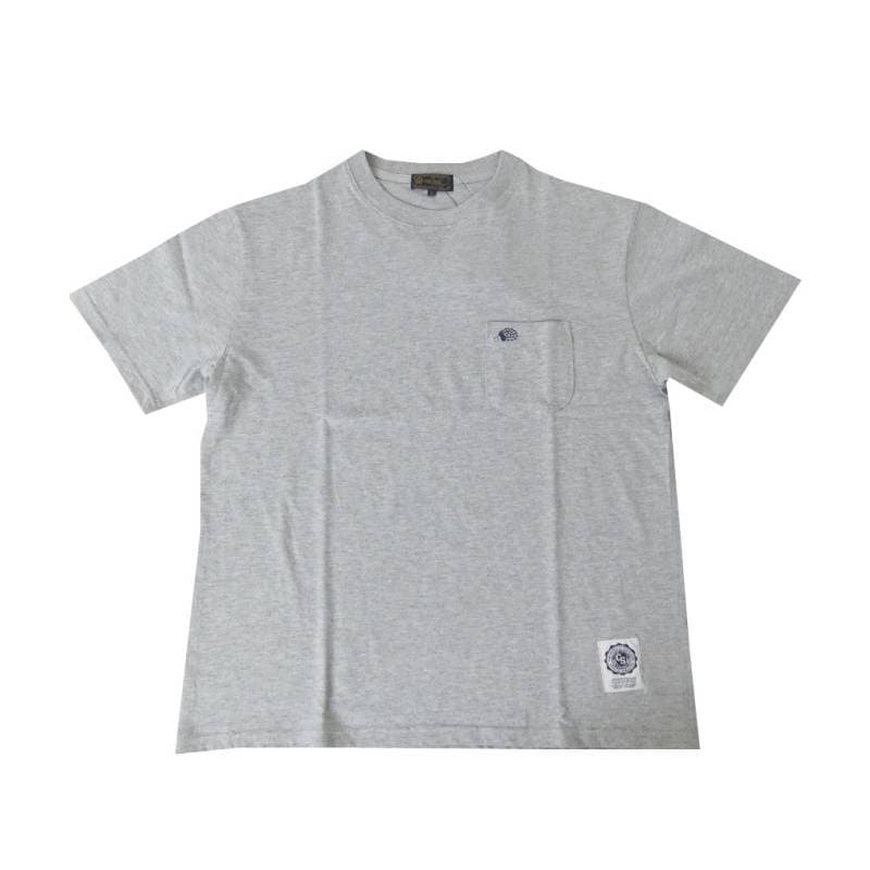 チュウベイ(CHUBEI) クルーネック Tシャツ メンズ 春夏 半袖 グレー 4897　M