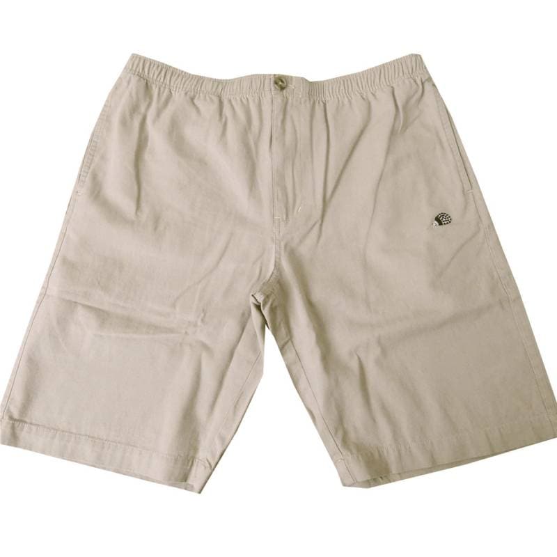 ハーフパンツ メンズ 春夏 コットン 綿100% ツイル パンツ チュウベイ(CHUBEI) 半ズボン ベージュ 5717 M