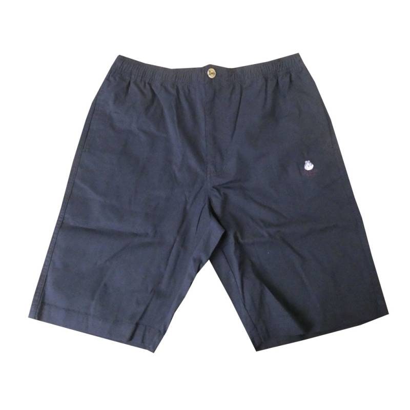 ハーフパンツ メンズ 春夏 コットン 綿100% パンツ ストレッチ ツイル シェルティクラブ (SheltieClub) 半ズボン ネイビー 紺 6479  M