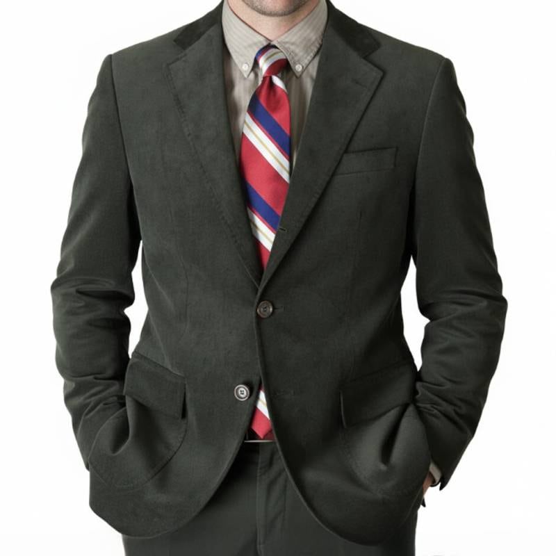 コーデュロイ ジャケット メンズ 秋冬 3つボタン オックスフォード