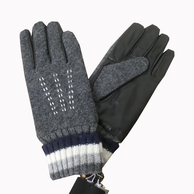 ボンジョバネ(BON GIOVANE) 手袋 チャコールグレー 3515B フリーサイズ