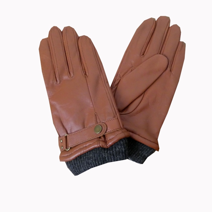 ボンジョバネ(BON GIOVANE) 手袋  ブラウンレッド　3645　フリーサイズ