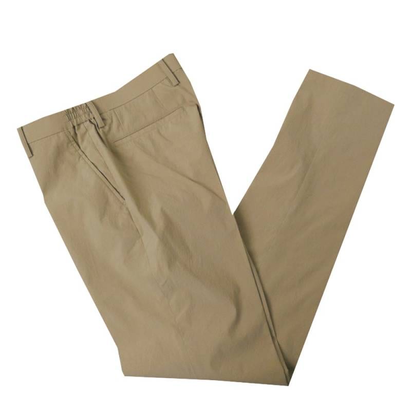 ポロ ビーシーエス(POLO BCS) スラックス メンズ 春夏 ウォッシャブル パンツ ノータック ベージュ系 5152 S M
