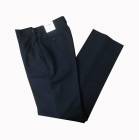 アジャスター付き ノータックパンツ メンズ オールシーズン スラックス　黒無地  ブラック　0111　76cm|ブランドパンツ|スラックス・パンツ
