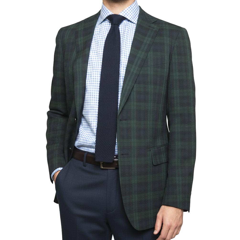 サッカー生地 ブラックウォッチ ジャケット 春夏 2つボタン オックスフォードクラシック プレミアムライン (OXFORD CLASSIC PremiumLine)  1078 A3 A5 A6 A7 AB3 AB5 AB6 AB7 AB8 BB4 BB5 BB6 BB7 BB8