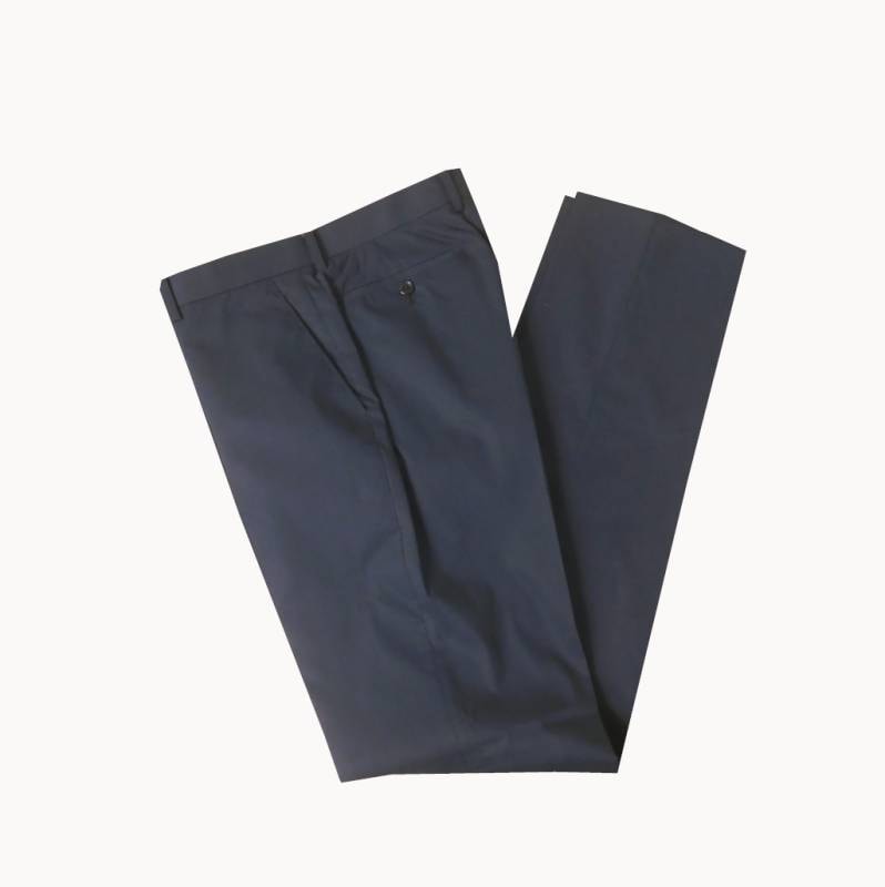 スラックス メンズ 春夏 コットン パンツ ノータック オックスフォードクラシック プレミアムライン (OXFORD CLASSIC PremiumLine) ネイビー 紺 1588 78cm 80cm 82cm 84cm 88cm 90cm 92cm 98cm 100cm