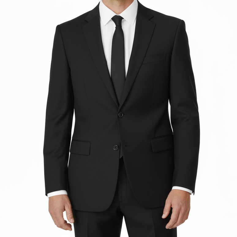 【お取り寄せ商品】スーツ メンズ 春夏秋冬 オールシーズン シングルフォーマル 礼服 ブラックフォーマル  ルーフマイア(ROOF MAIA) タキシードクロス 黒 MA1000 A3 A4 A5 A6 A7 AB3 AB4 AB5 AB6 AB7 BB3 BB4 BB5 BB6 BB7 E5 E6 E7