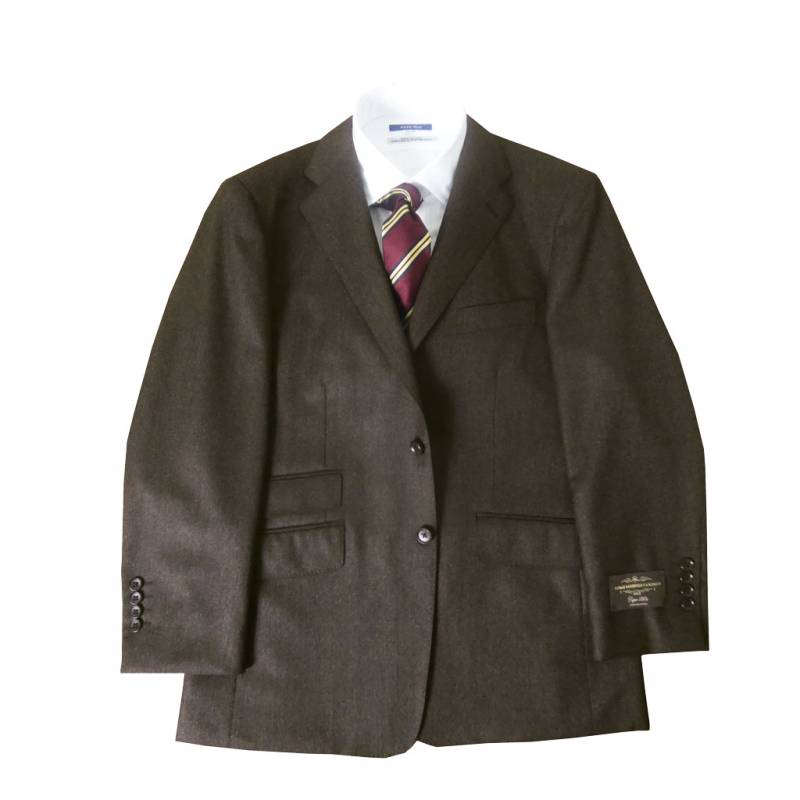 カノニコ(CANONICO) 生地 ジャケット メンズ 秋冬春 3つボタン オックスフォードクラシック(OXFORD CLASSIC) 段返り三つボタン チェスナットブラウン 4958 AB3 AB4 AB6 AB8