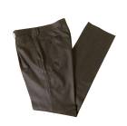 スラックス メンズ 秋冬春 ワンタック パンツ カノニコ(CANONICO)生地 ウール100% スーパー120s オックスフォードクラシック(OXFORD CLASSIC) チェスナットブラウン 4