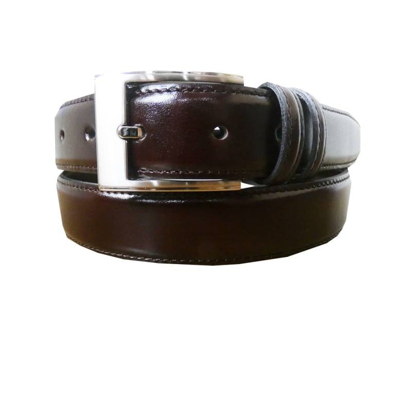 KIETHの牛革ベルト メンズ 日本製 1439 チョコ 38インチ