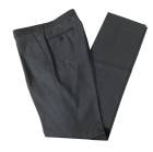 スラックス メンズ 秋冬春 ワンタック パンツ スーパー110s ウール100% オックスフォードクラシック(OXFORD CLASSIC) チャコールグレー 0815 76cm 78cm 80cm 