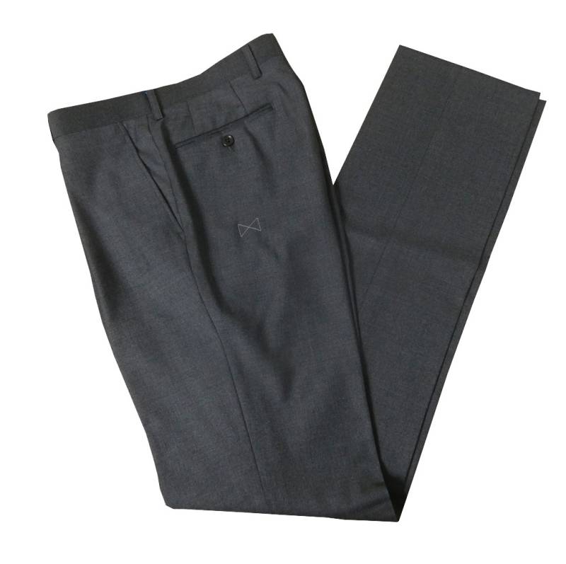 スラックス メンズ 秋冬春 ワンタック パンツ スーパー110s ウール100% オックスフォードクラシック(OXFORD CLASSIC) チャコールグレー 0815 76cm 78cm 80cm 82cm 84cm 86cm 88cm 90cm 92cm 94cm 96cm 98cm 100cm
