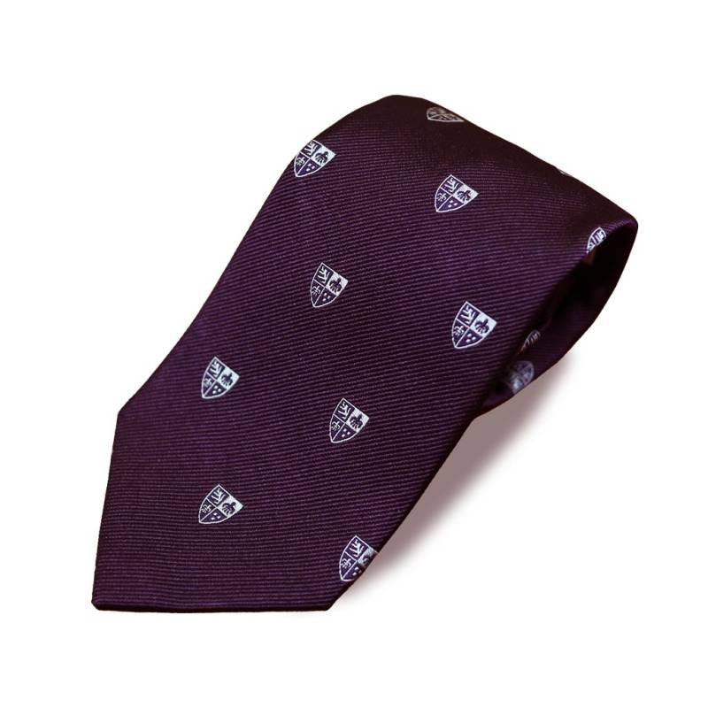 ジェイプレス (J.PRESS) ネクタイ クレストタイ メンズ ビジネス おしゃれ ギフト 人気 ビンテージ ジャカードコレクション 小紋柄 パープル系 0780