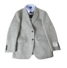 ハリスツイード ジャケット メンズ 秋冬 2つボタン オックスフォードクラシック(OXFORD CLASSIC) シルバーグレー 1312  AB4 AB5 AB6 AB7 AB8 BB5 BB6 B