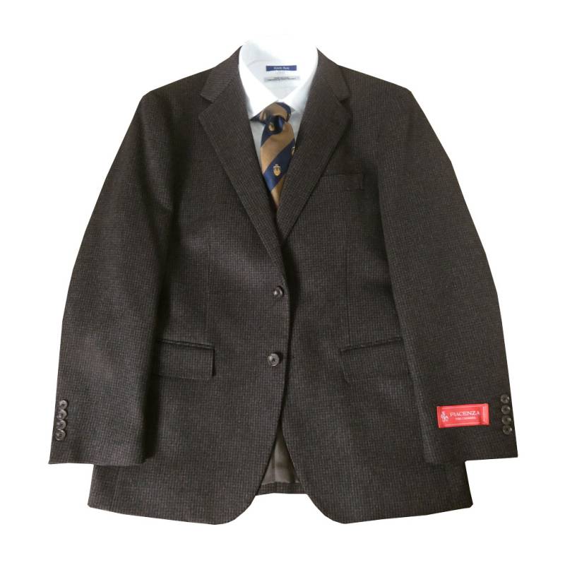 ジャケット メンズ 秋冬春 カシミヤブレンド 2つボタン ピアチェンツァ (PIACENZA) ブラウン 2158 AB4 AB6 AB7 BB4