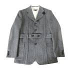 ツイード ジャケット メンズ 秋冬 ノーフォークジャケット オックスフォードクラシック (OXFORD CLASSIC) ヘリンボーン グレー 2015V   A6サイズ