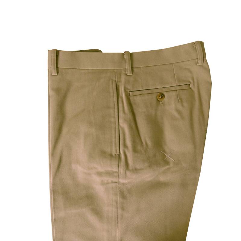 スラックス メンズ 春夏 ノータック パンツ コットンパンツ コーデュラ (CORDURA)生地 ハイバセロン (HAI-VASERON) ベージュ系 5033 79cm 82cm 85cm 88cm 94cm