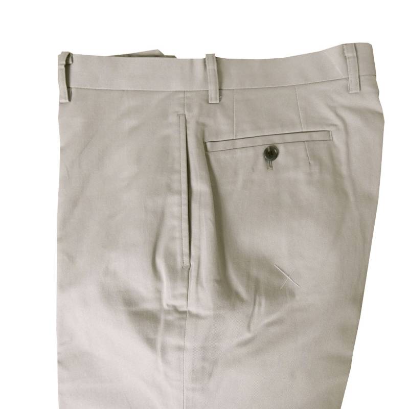 スラックス メンズ 春夏 チノパン ノータック パンツ コットンパンツ ハイバセロン (HAI-VASERON) ライトグレー 5123 　82cm 85cm 88cm 91cm 94cm
