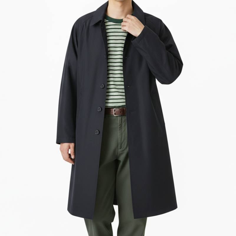 マルチシーズン メンズ コート 春夏 秋冬 オールシーズン ライナー付 セカンドスタイル(second style) ネイビー 紺 2188  M  L  LL