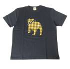 ジェイプレス (J.PRESS) メンズ ファブリック ワッペン バックブル 半袖 Tシャツ ネイビー 6075  M  L|Tシャツ・ポロシャツ|Tシャツ・カットソー