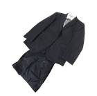 【お取り寄せ商品】スーツ メンズ 秋冬春物   レグマン（LEGMAN）2つボタン シングル ネイビー ストライプ 紺  0388 　AB4 AB5 AB6 AB7 BB4 BB5 BB6 BB7|ブ