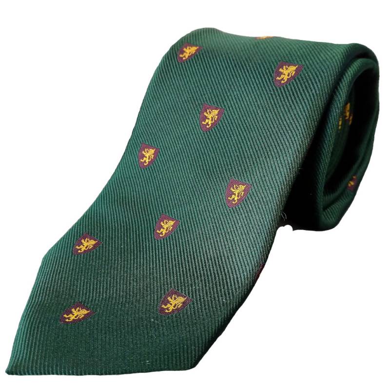 マークス(MARKS)ネクタイ ロイヤルクレスト メンズ ビジネス おしゃれ ギフト 人気  シルク100% ボトルグリーン mt07