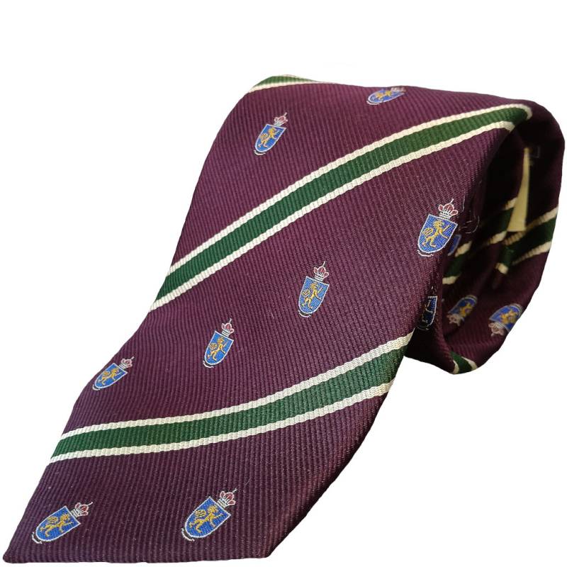 マークス(MARKS)ネクタイ ロイヤルクレスト メンズ ビジネス おしゃれ ギフト 人気  シルク100% パープル系 mt08