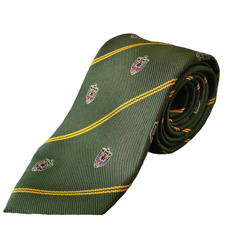 マークス(MARKS)ネクタイ ロイヤルクレスト メンズ ビジネス おしゃれ ギフト 人気  シルク100% ダークグリーン mt09
