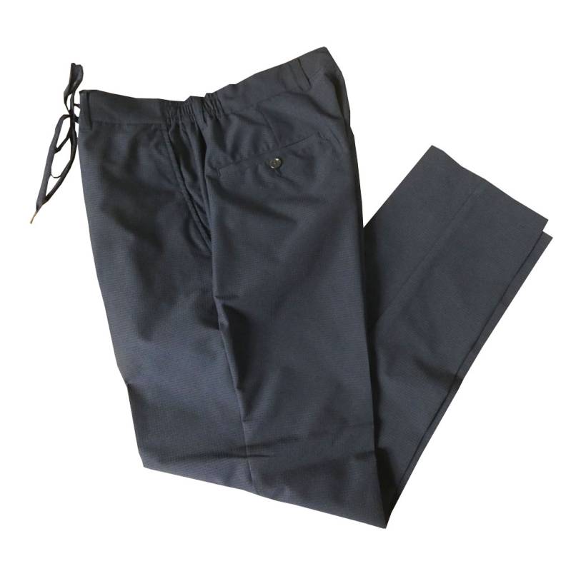 インサート(INSERT) 春夏 メンズ メッシュ＆COOL パンツ ウォッシャブル 清涼 防シワ ネイビー 1288 Mサイズ