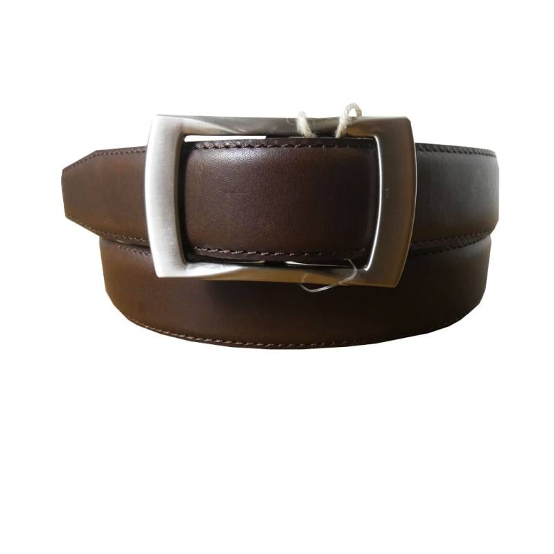 無段階調整 フリコベルト イタリアンレザー 穴無し ダークブラウン ウインズファクトリー WINSFACTORY  Mサイズ