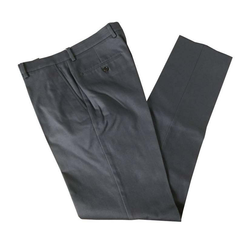 ジェイプレス (J.PRESS) スラックス メンズ オールシーズン 春夏 秋冬 コットン ストレッチパンツ チノパン ノータック チャコールグレー 1004　82cm 94cm