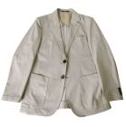 ポロ・ビーシーエス(POLO BCS) 春夏秋 メンズ アンコンジャケット 二つボタン ベージュ系  0552 S M L|ブランドジャケット|ブレザー・ジャケット