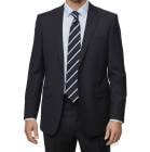 スーツ メンズ 秋冬春 シングルスーツ 2つボタン ミユキ(MIYUKI) 御幸 ビジネススーツ ネイビー 紺無地 2013　A4 A5 A6 A7 AB4 AB5 AB6 AB7 BB5 BB6 B