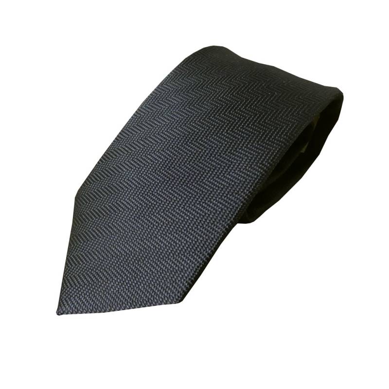 フォーマル ネクタイ MARKS メンズ 礼装用  シルク100％ 黒 ブラック  ヘリンボーン  MF01