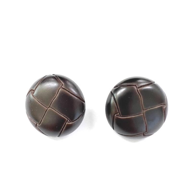 ジャケット用替えクルミボタン メンズ 大=直径2cm × 2個セット