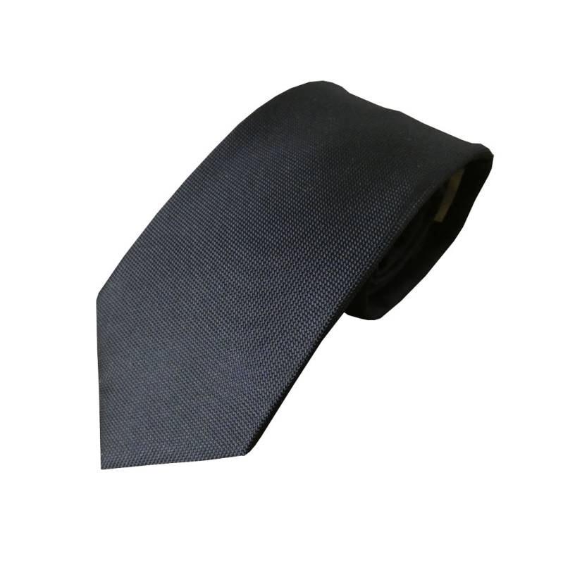 フォーマル ネクタイ MARKS メンズ 礼装用  シルク100％ 黒 ブラック MF04