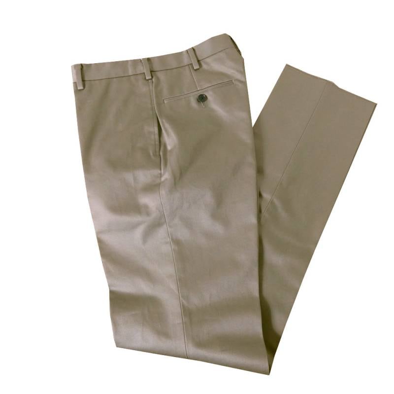 ジェイプレス (J.PRESS) スラックス メンズ オールシーズン 春夏 秋冬 コットン ストレッチパンツ チノパン ノータック グレー系 7054　78cm 82cm 90cm